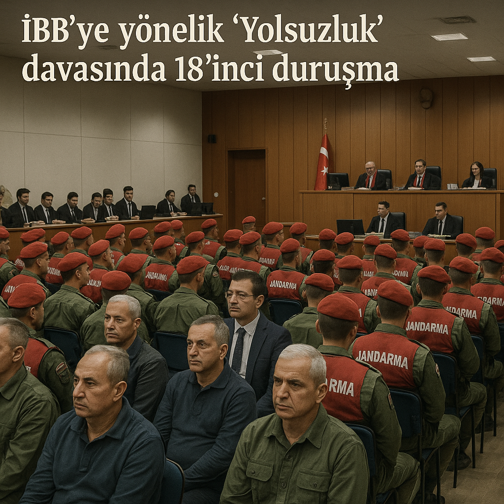 İBB’ye yönelik ‘Yolsuzluk’ davasında 18’inci duruşma