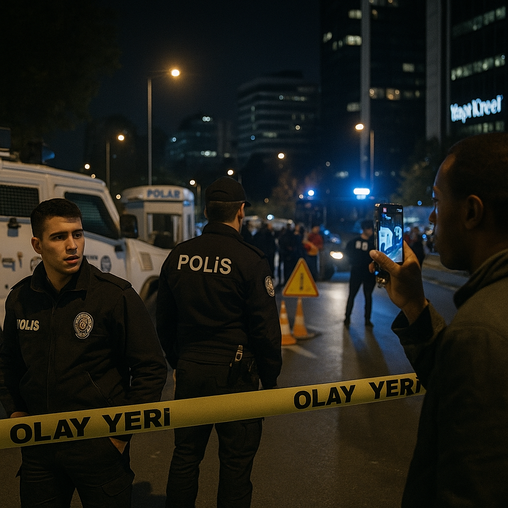 Beşiktaş’ta polis noktasına saldırı | Video kaydederken Polislere yönelik alaycı ifade kullananlara soruşturma